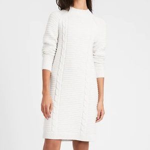 Banana Republic Cable-Knit Sweater Dress